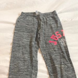 Girls grey justice joggers